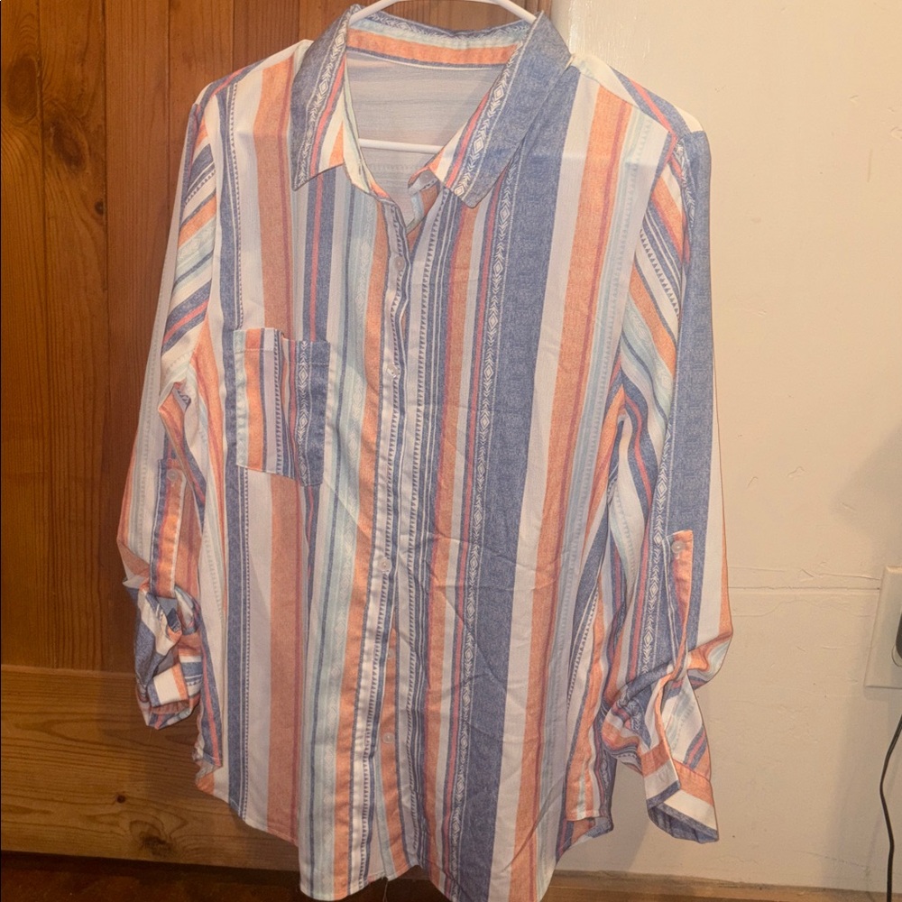 Striped Multicolor Women’s Shirt